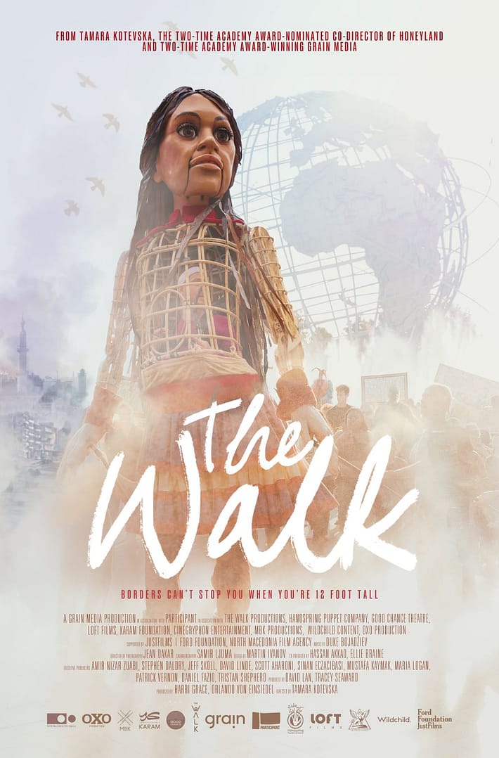 постер од филмот „Одење пеш“